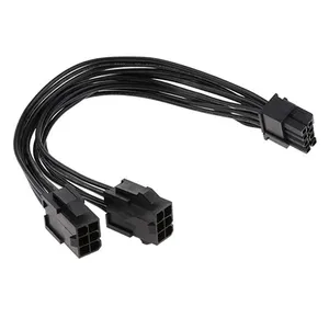 کابل برق کارت گرافیک مدل CA140 قابلیت 8 پین به دو 6 پین