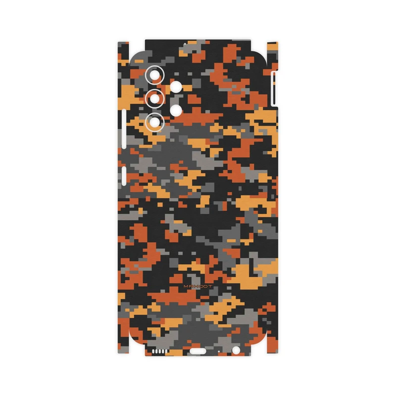برچسب پوششی ماهوت مدل Army-Autumn-pixel-FullSkin مناسب برای گوشی موبایل سامسونگ Galaxy M32 5G