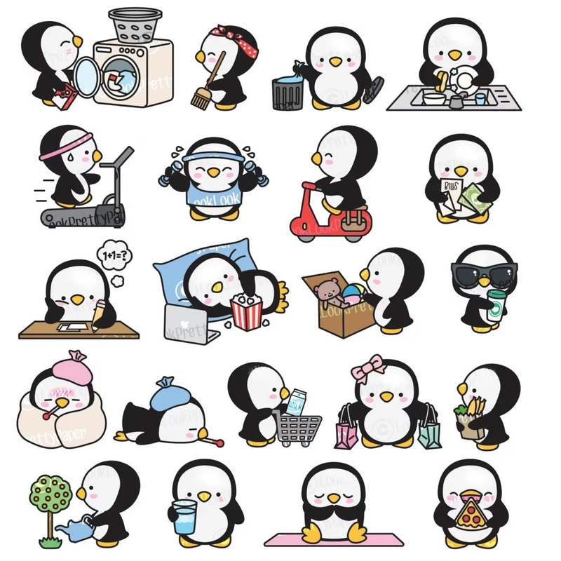 برچسب طرح حیوانات فانتزی کد 411