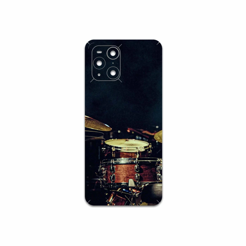 برچسب پوششی ماهوت مدل Drum-Kit مناسب برای گوشی موبایل اپو Find X3 Pro
