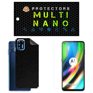 Multi Nano X-SFG Screen Protector For Motorola Moto G9 Plus with back skin