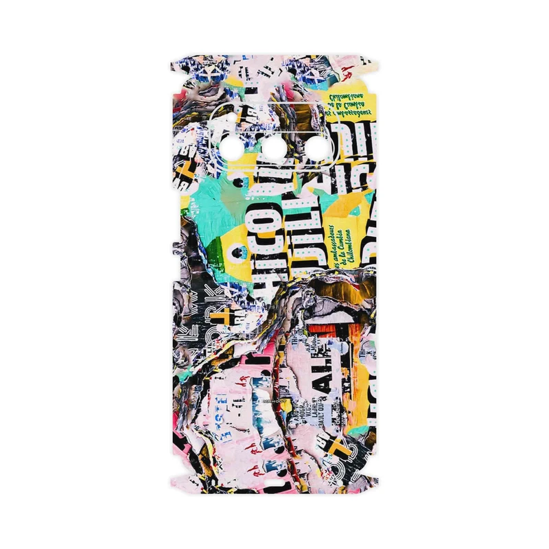 برچسب پوششی ماهوت مدل Collage of Teared Paper-FullSkin مناسب برای گوشی موبایل داریا Bond 5G