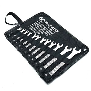 آچار یکسر تخت و یکسر رینگی کینگ استار مدل 6-22MM مجموعه 12 عددی