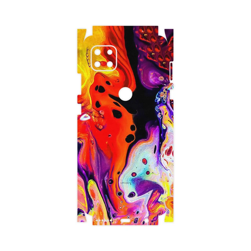 برچسب پوششی ماهوت مدل Abstract Oil Art-FullSkin مناسب برای گوشی موبایل موتورولا MOTO G 5G