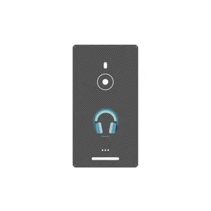 MAHOOT Minimal Headphone Icon Cover Sticker for Nokia Lumia 925