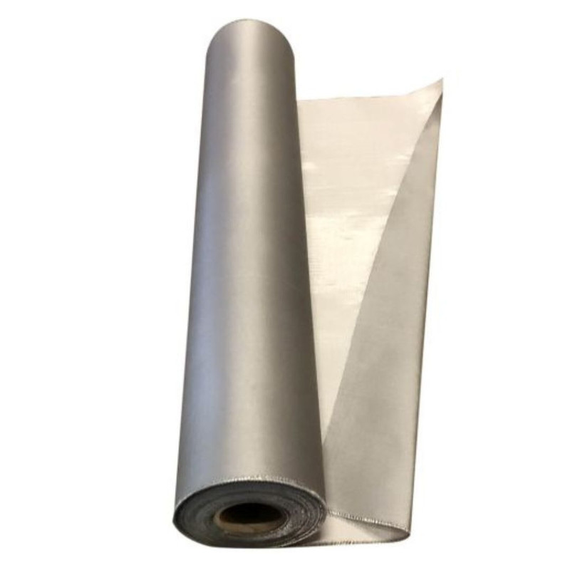 پارچه برزنت نسوز سیلیکونی یک رو مدل 0.5MM طول 50 متر