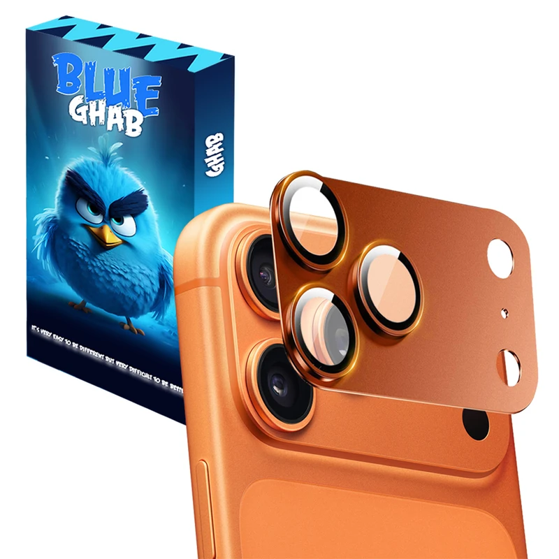 محافظ لنز دوربین فلزی بلو قاب مدل All-Round Protection مناسب برای گوشی موبایل اپل iPhone 17 Pro Max