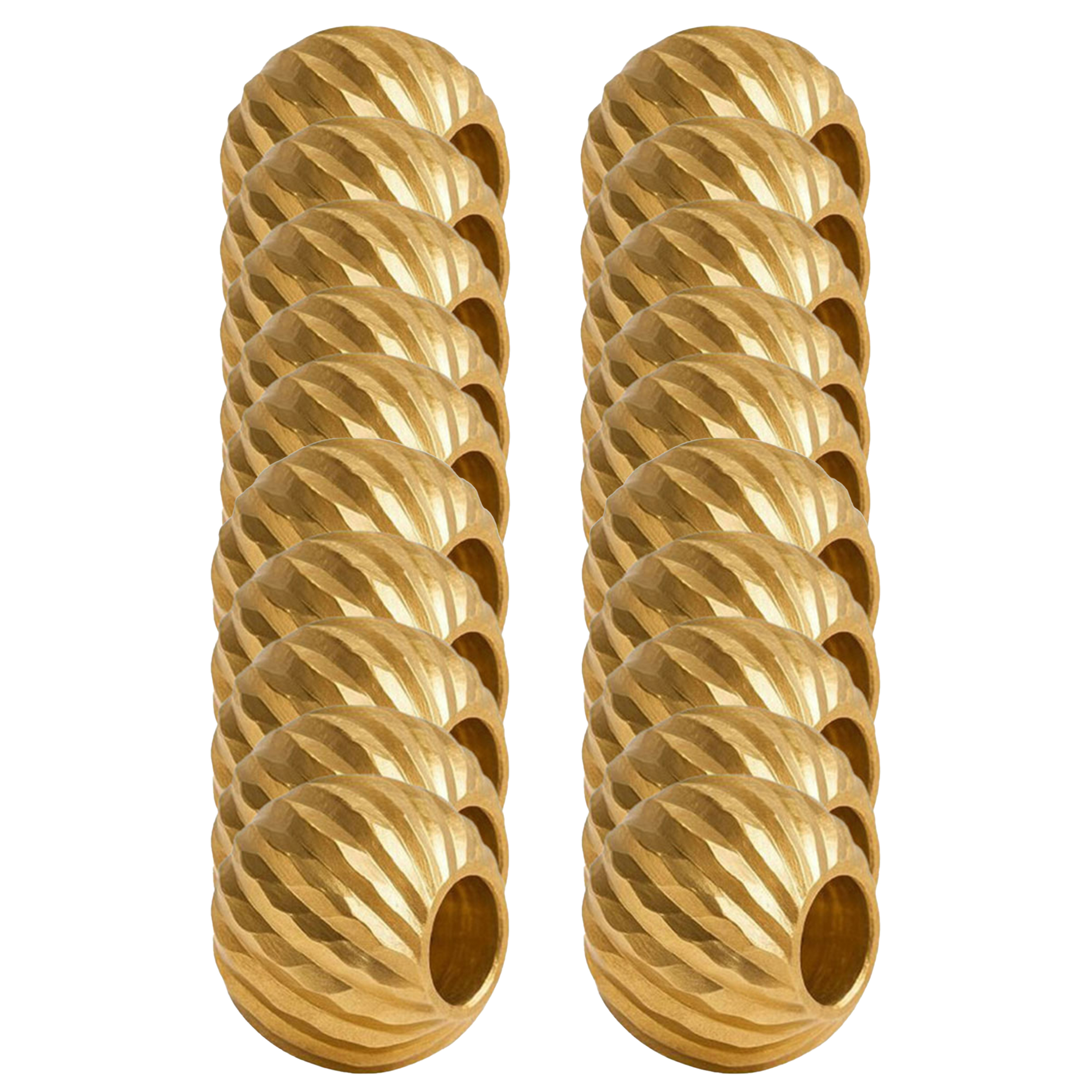 طلا گرمی 18 عیار گالری صادقی مدل گوی ال برنادو بسته 20 عددی