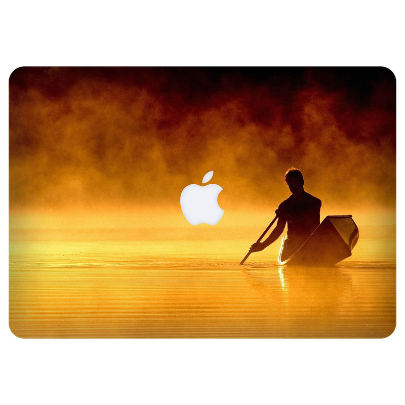 برچسب تزئینی ونسونی مدل Lonely Boatman مناسب برای مک بوک پرو 13 اینچی