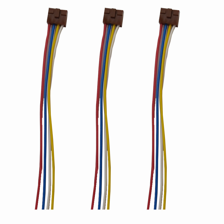 سوکت دربازکن تصویری مدل چهار سیم مجموعه 3 عددی