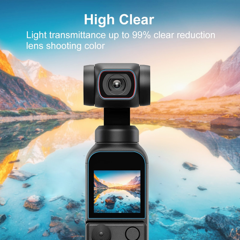 محافظ صفحه نمایش پلوز مدل PU530 مناسب برای دوربین دی جی آی Osmo Pocket 2