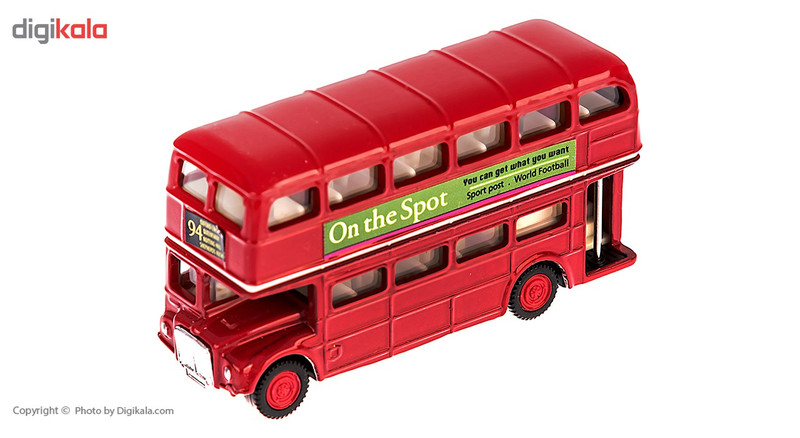ماشین بازی ولی مدل London Bus