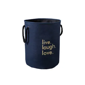 سبد رخت چرک مدل Live Laugh Love