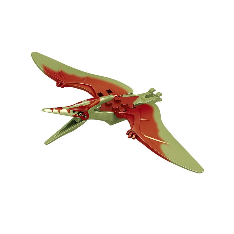 ساختنی 7 تکه برانت مدل دایناسور پترانودون بی دندان پرنده