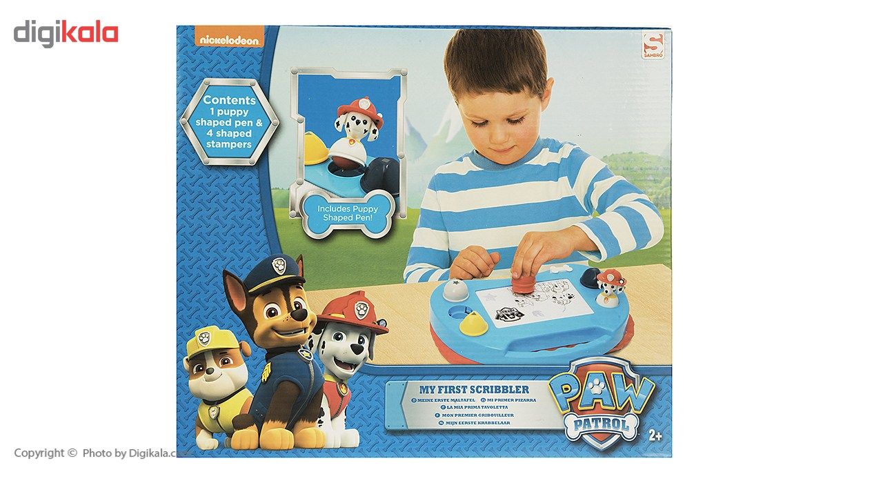 تخته وایت برد مدل My First Scribbler Paw Patrol