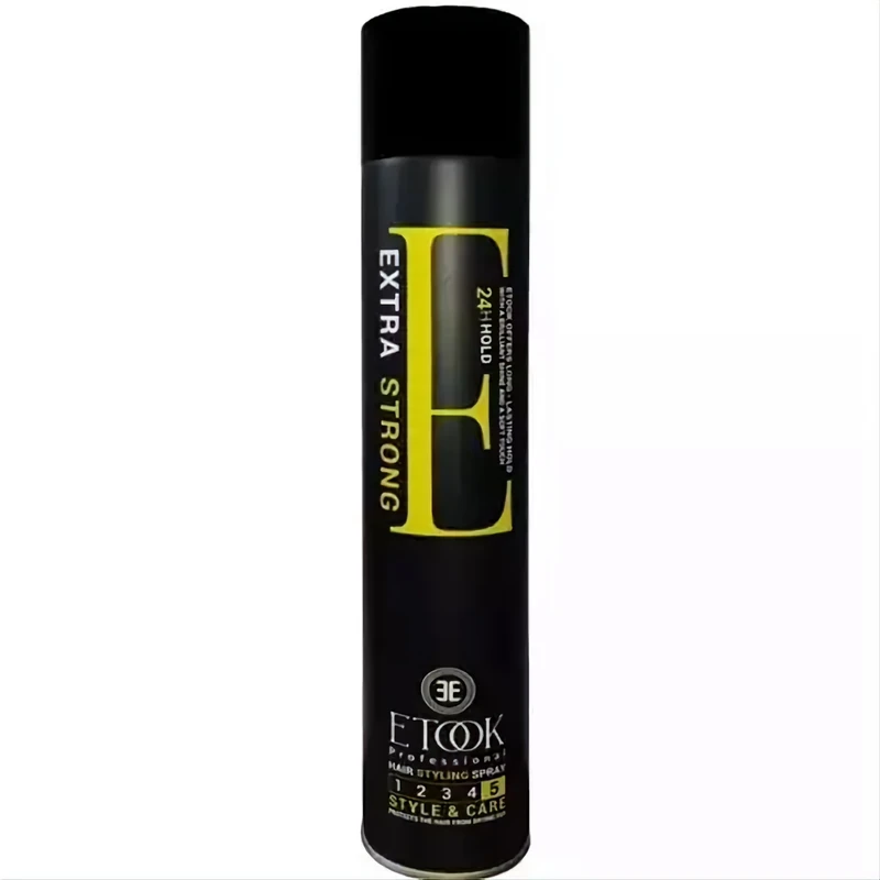اسپری حالت‌دهنده مو با قدرت حفظ حالت مو پنج ایتوک مدل extra strong مناسب برای انواع مو حجم 500 میلی‌لیتر