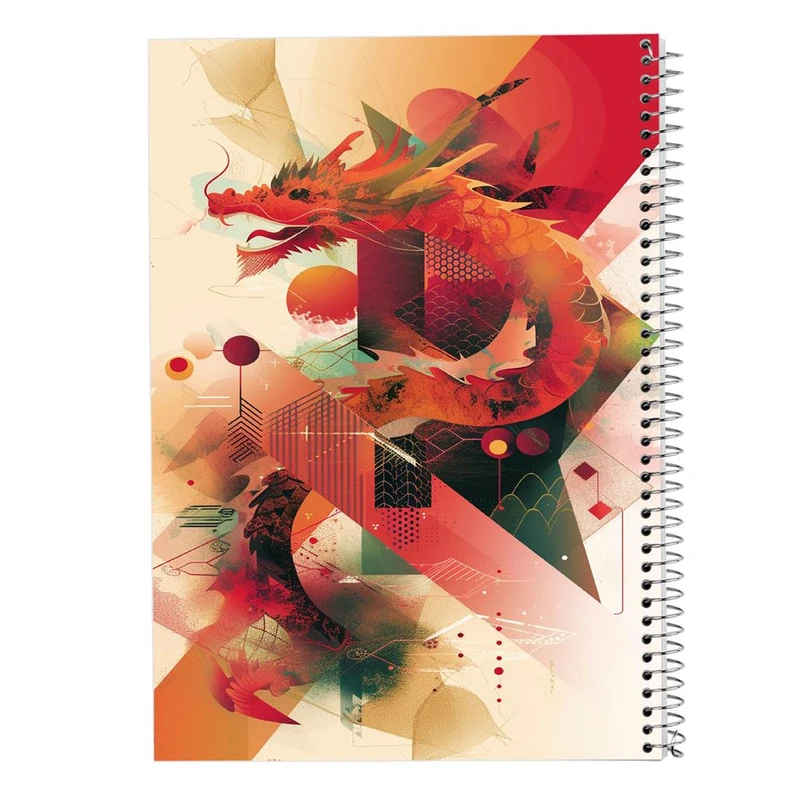 دفتر لیست خرید 50 برگ مدوپد مدل اشکال فانتزی کد DF16391