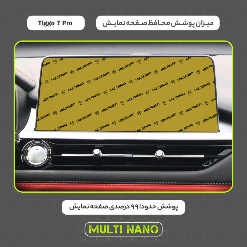 محافظ صفحه نمایش خودرو مولتی نانو مدل X-S1N مناسب برای فونیکس Tiggo 7 Pro