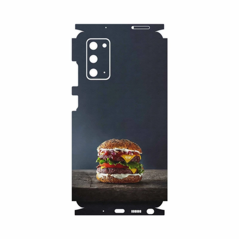 برچسب پوششی ماهوت مدل Hamburger-FullSkin مناسب برای گوشی موبایل سامسونگ Galaxy Note 20