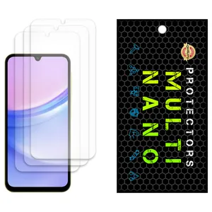 Multi Nano X-S3M Screen Protector For Samsung Galaxy A15 Pack Of 3