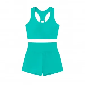 ست نیم‌تنه و شلوارک ورزشی زنانه مدل NT436