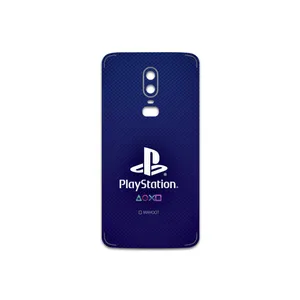 MAHOOT PlayStation Cover Sticker for OnePlus 6