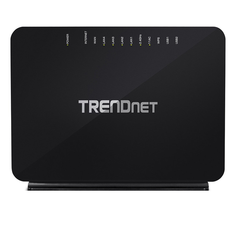 مودم روتر AC750 بی سیم ADSL2 Plus و VDSL2 ترندنت مدل TEW-816DRM