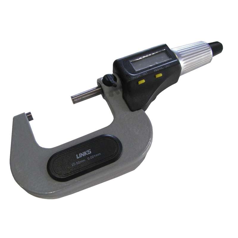 میکرومتر خارج سنج دیجیتال لینکز کد 02-727 گستره 50-25 میلی متر میکرومتر خارج سنج دیجیتال لینکز کد 02-727 گستره 50-25 میلی متر