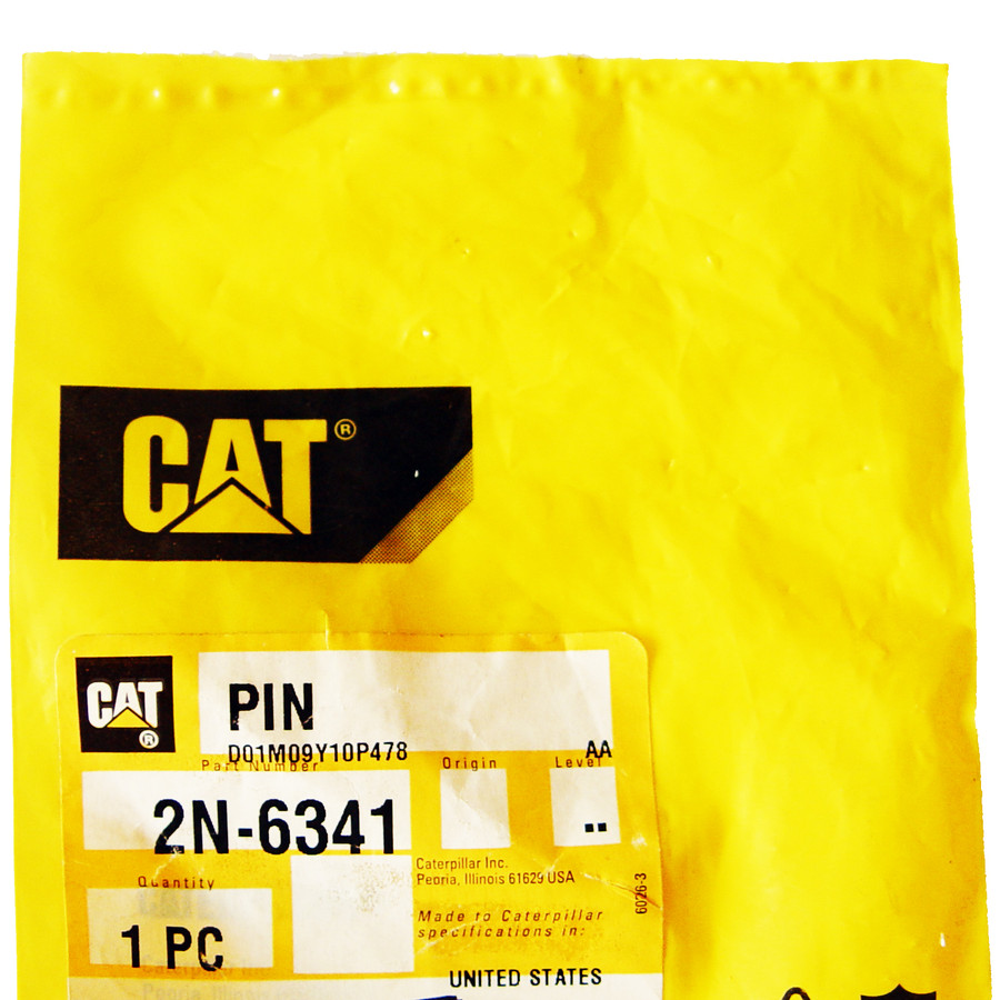 پین ماشین آلات کاترپیلار کد 2N6341 پین ماشین آلات کاترپیلار کد 2N6341
