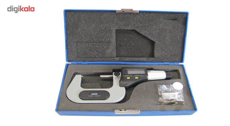 میکرومتر خارج سنج دیجیتال لینکز کد 02-727 گستره 50-25 میلی متر