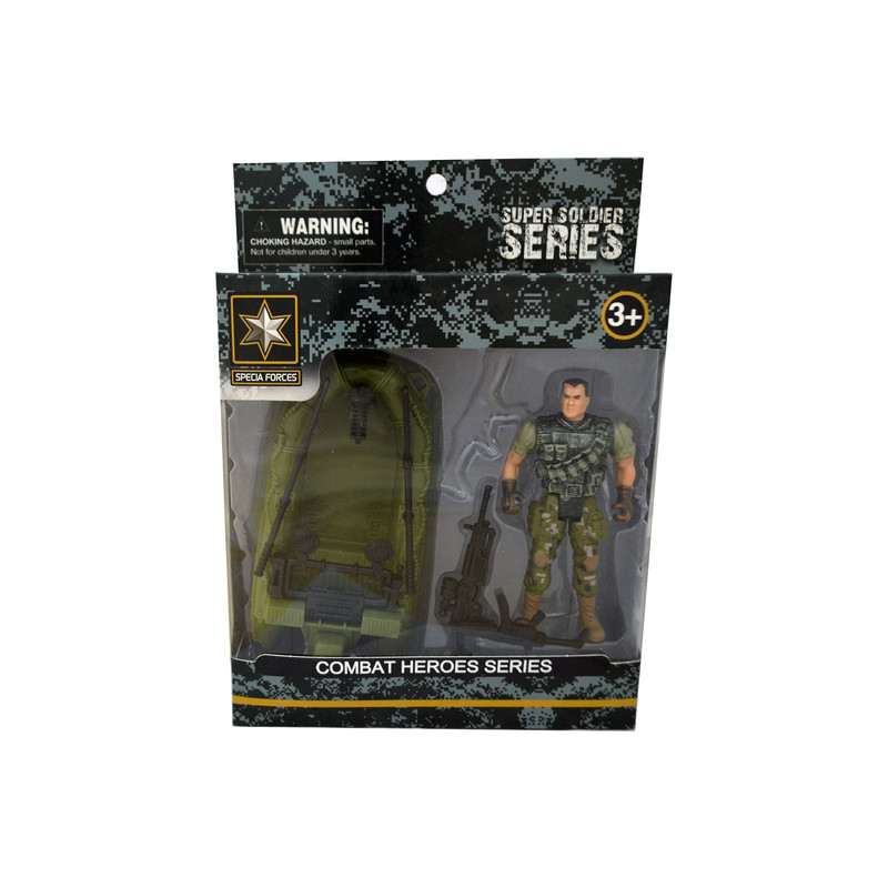 اکشن فیگور مدل کوماندوی قایق سوار