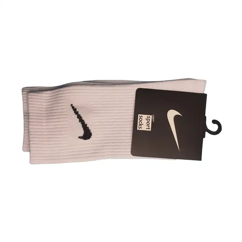 جوراب ورزشی ساق بلند زنانه مدل کش انگلیسی کد NP6004 مجموعه 3 عددی