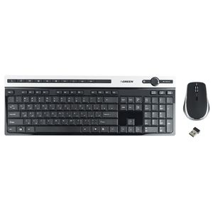 نقد و بررسی کیبورد و ماوس بی سیم گرین مدل GKM-505W، سوییچ ممبران، Full-Size توسط خریداران