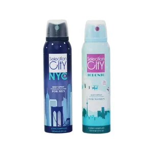  اسپری خوشبو کننده بدن سلکشن سیتی مدل T6 حجم 150 میلی لیتر مجموعه 2 عددی
