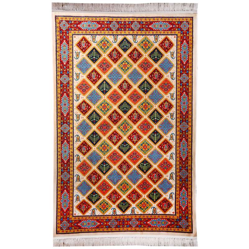 گبه ماشینی مهیار دلیجان کد 601 زمینه کرم