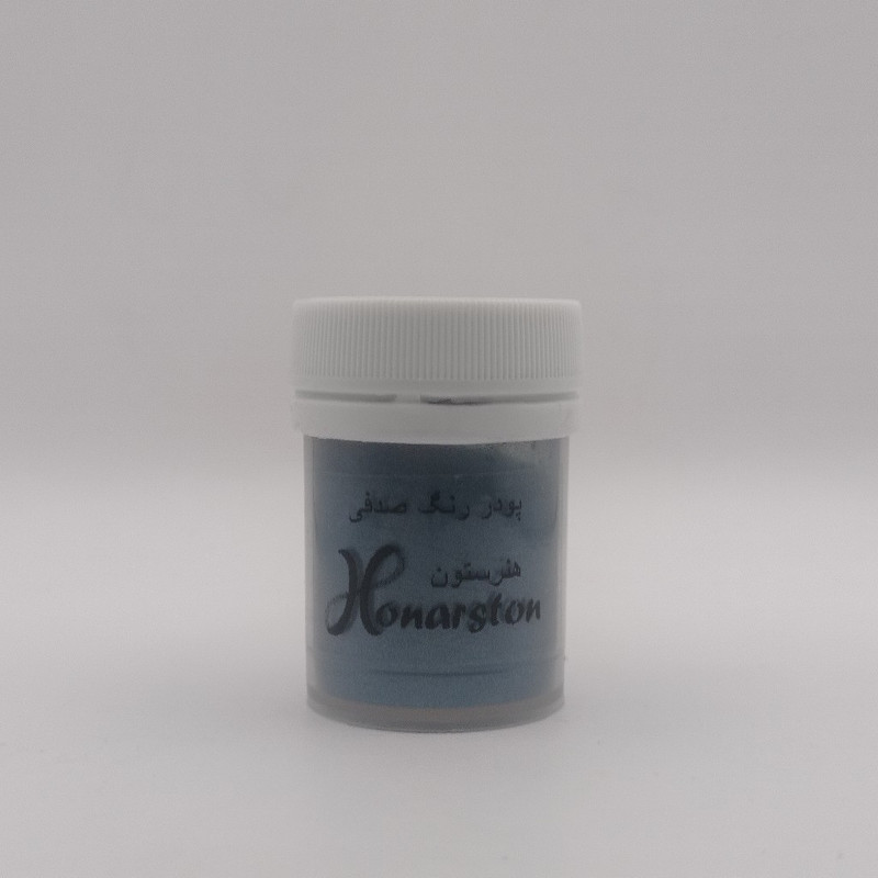 پودر رنگ رزین هنرستون مدل صدفی حجم 18میلی لیتر
