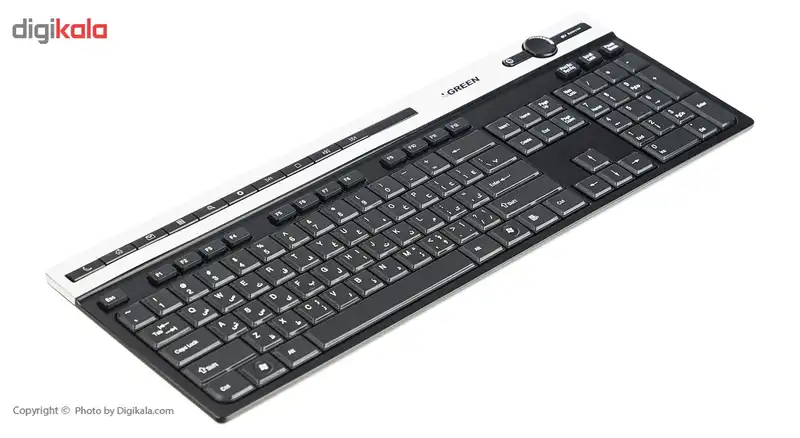 کیبورد و ماوس بی سیم گرین مدل GKM-505W با حروف فارسی