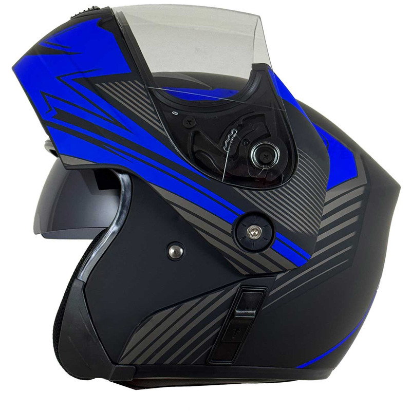 کلاه کاسکت دی ای وان مدل فک متحرک عینکدار کد DA_B_102