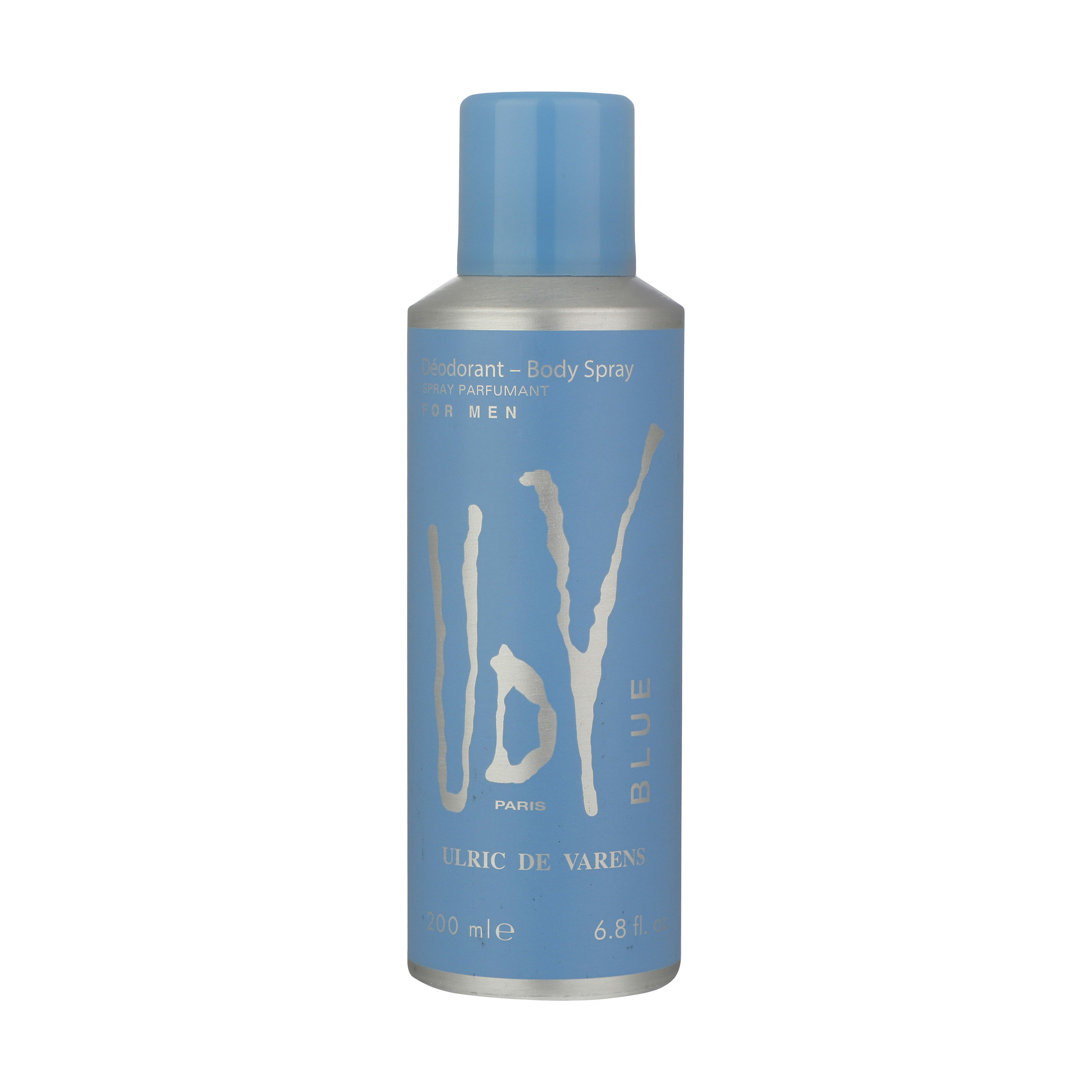 اسپری دئودورانت مردانه اولریک دو وارن مدل BLUE حجم 200 میلی لیتر