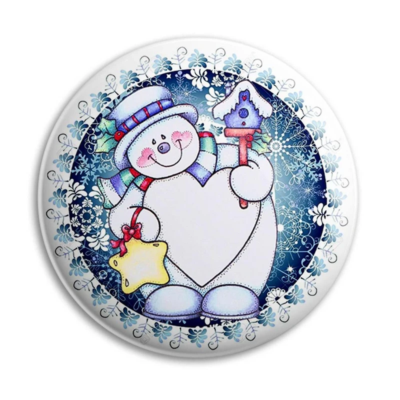 مگنت پرمانه طرح snowman کد pmag.25539