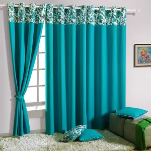 پرده کتان ساوایام هند مدل CU PCC L 2711 ارتفاع 280 سانتی متر