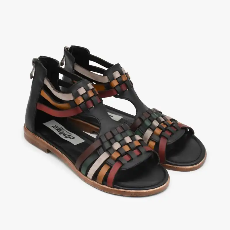 صندل زنانه چرم تهران مدل L98M