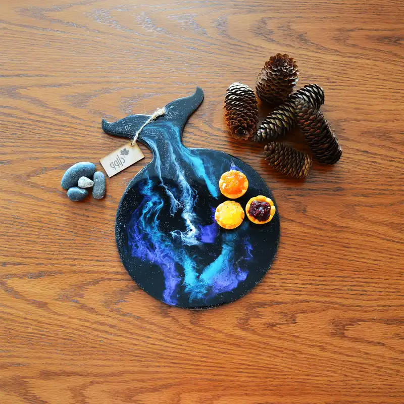 تخته سرو چوبی مدل کهکشان