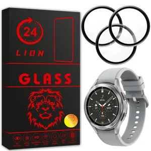 محافظ صفحه نمایش لاین مدل RT007 مناسب برای ساعت هوشمند سامسونگ Galaxy Watch 4 Classic 46mm بسته سه عددی