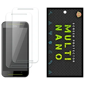 Multi Nano X-S2N Screen Protector For htc Desire 700 Pack of 2