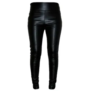 لگینگ زنانه مدل چرم اشبالت رنگ مشکی