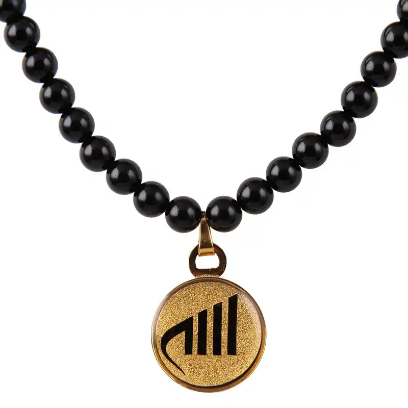 گردنبند ورق طلا گالری الون طرح الله کد 198070