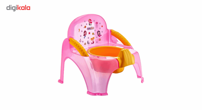 ست 6 تکه وان حمام کودک بیبی جم مدل 253Pink