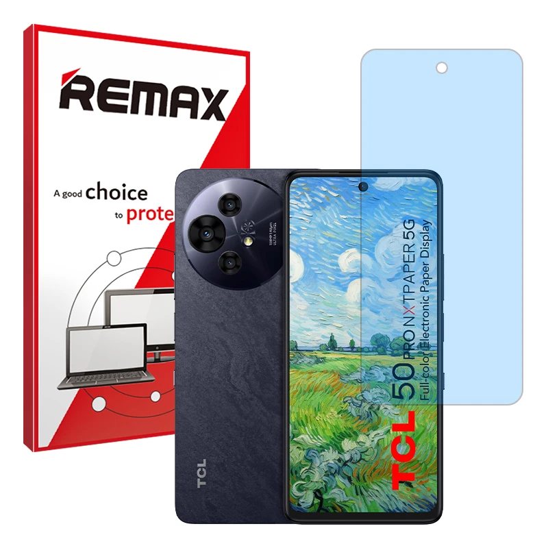 محافظ صفحه نمایش مات آنتی بلو ریمکس مدل Resistant مناسب برای گوشی موبایل تی سی ال 50 Pro NxtPaper 5G
