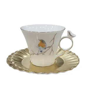 ست فنجان و نعلبکی چای خوری 12 پارچه مدل BRD-251